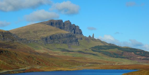 The Old Man of Storr is such a daunting pinnacle that it wasn't climbed until 1955.